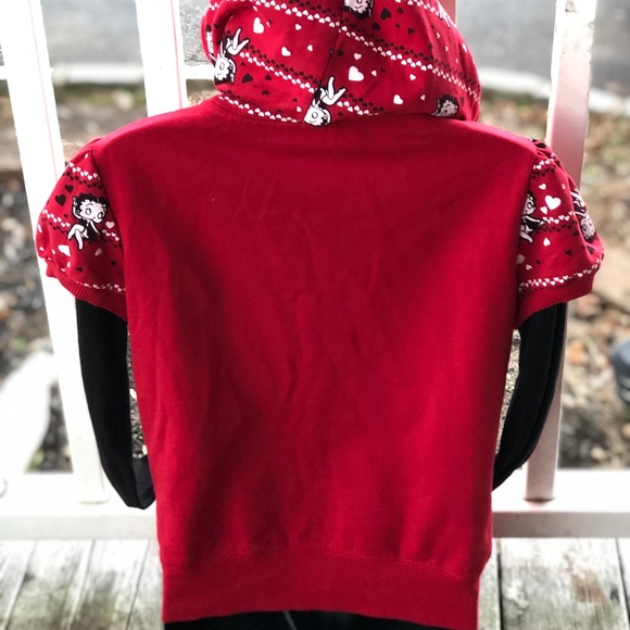 💋🎈❣️🎈💥❣️💋🎈Betty bop hooded sweatshirt - Picture 2 of 5